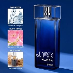 Jafra JF9 Blue 2.0 Eau de parfum for men 3.3oz